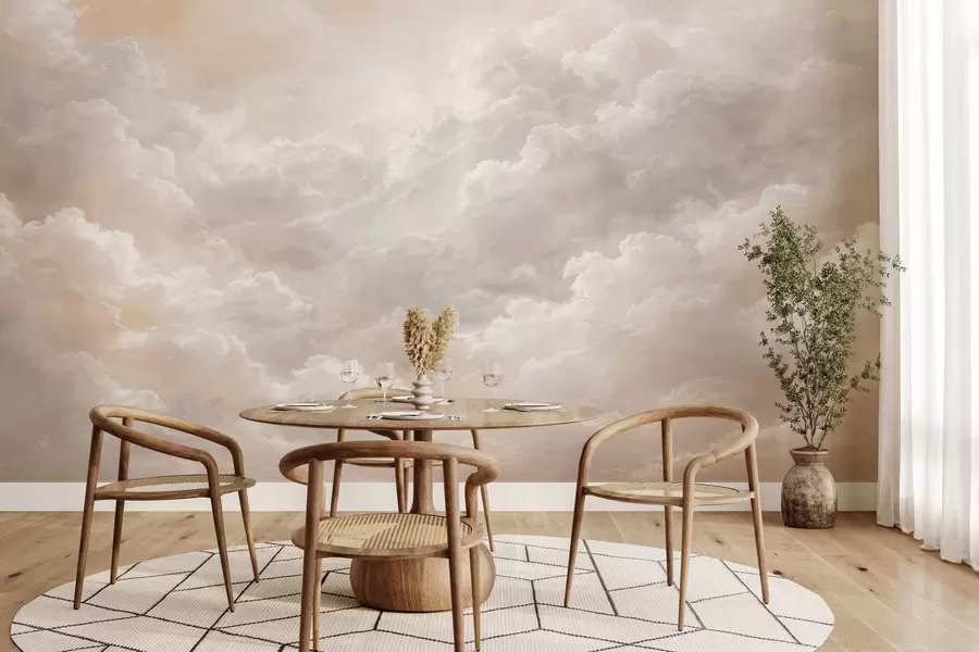 murales de pared Nubes densas w05525v1