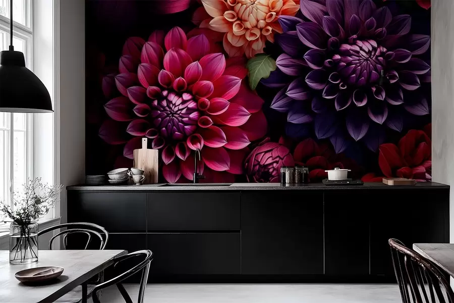 murales de pared Flores w05512