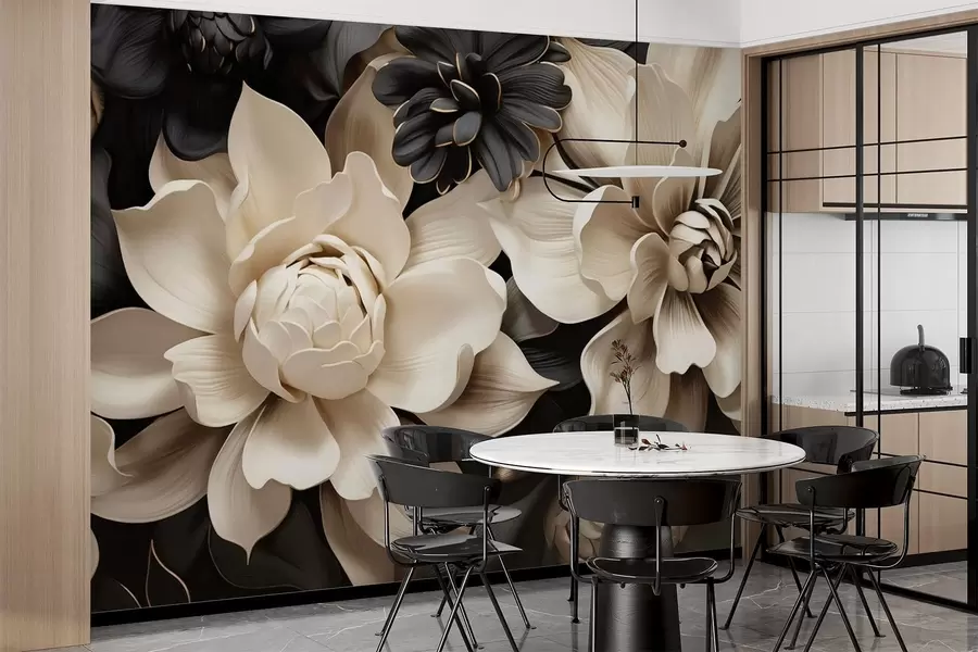 murales de pared Flores fantásticas w05618