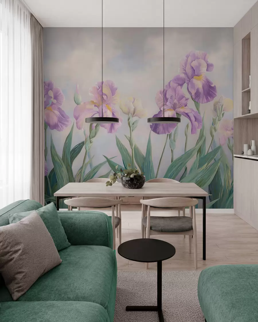 murales de pared Flores clásicas w05646
