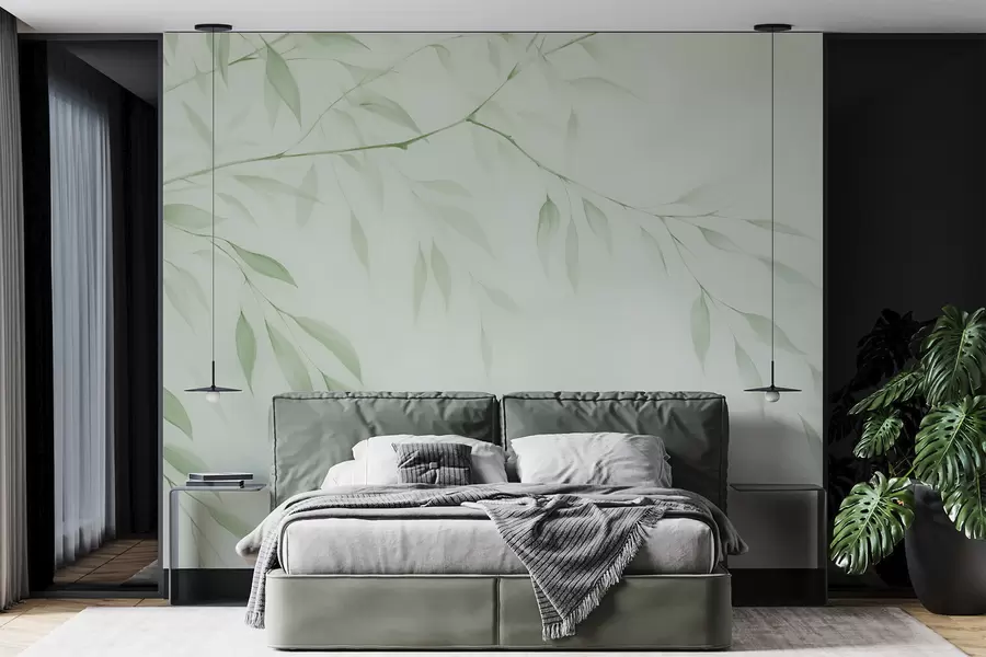murales de pared Una rama de árbol w05682v3