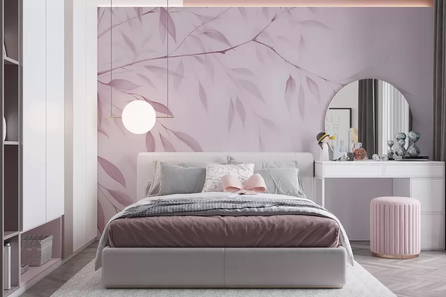 murales de pared Una rama de árbol w05682v4