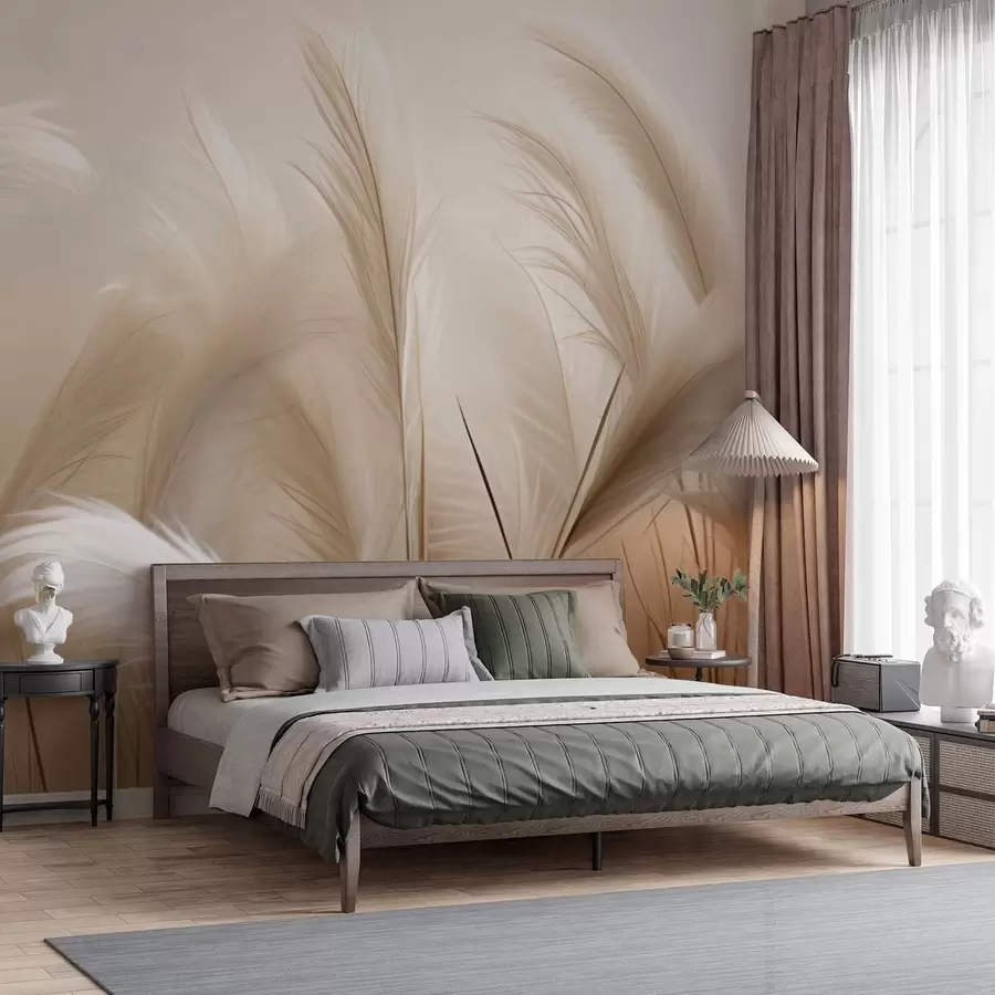 murales de pared Hierba de la pampa w05716