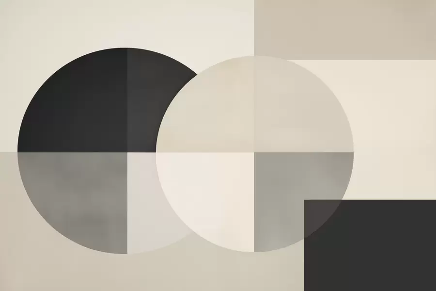 murales de pared Abstracción geométrica w05779