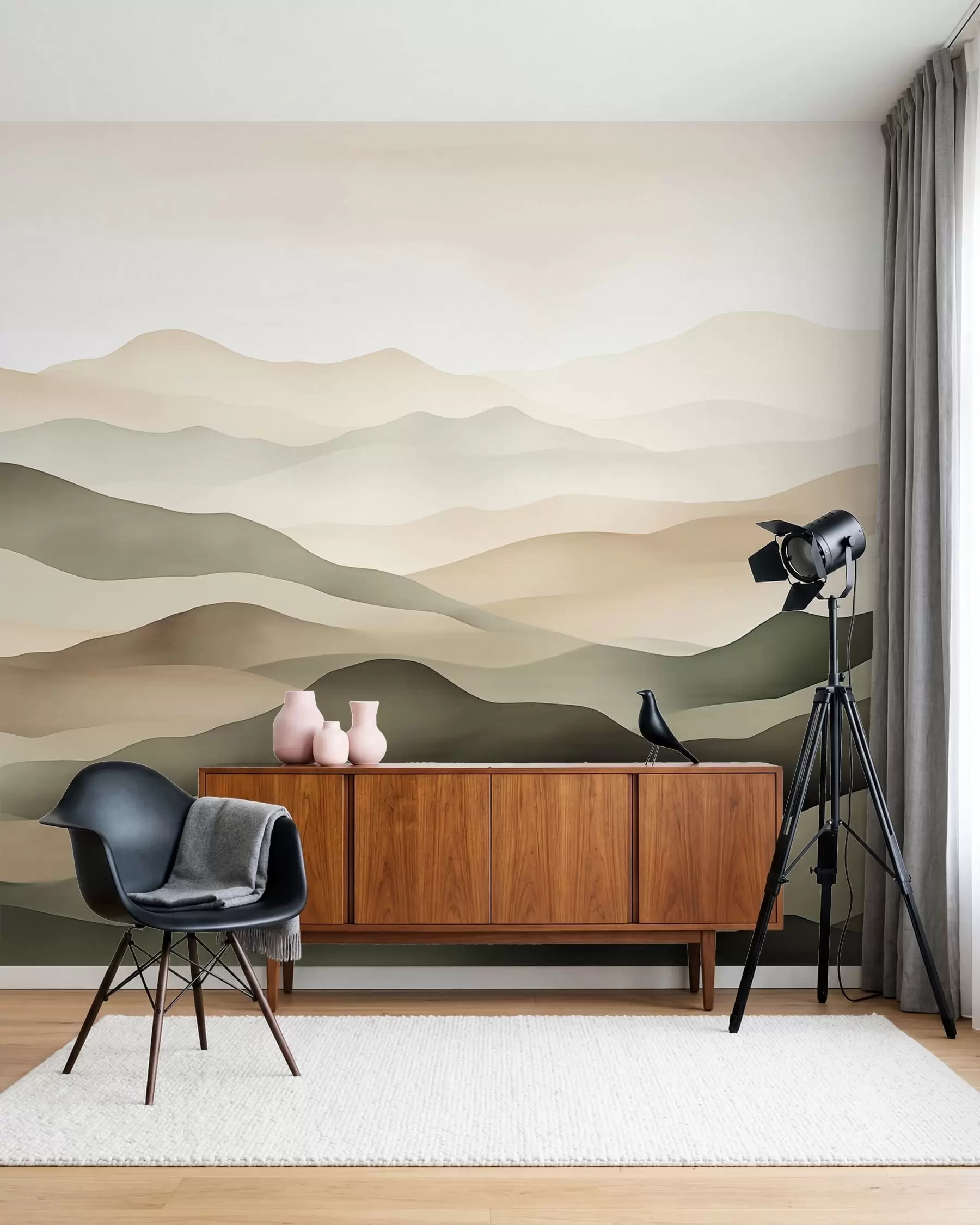 murales de pared Horizontes brumosos w09971