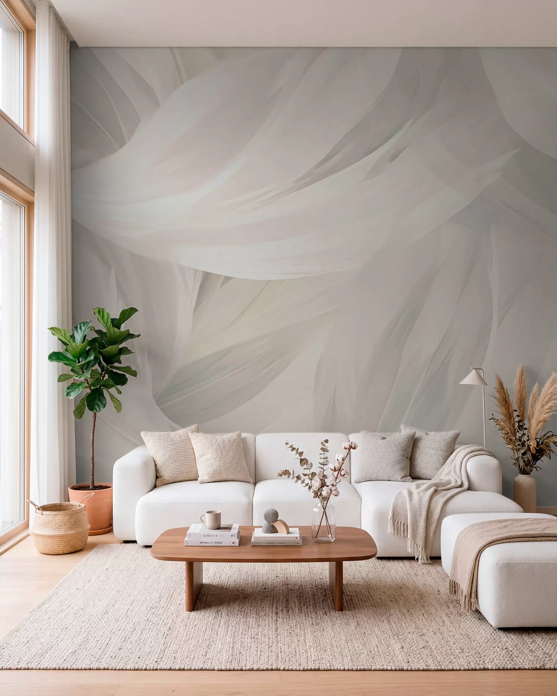 murales de pared Plumas w05768