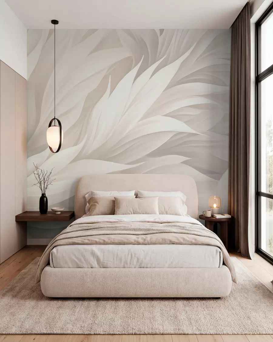 murales de pared Plumas w05773