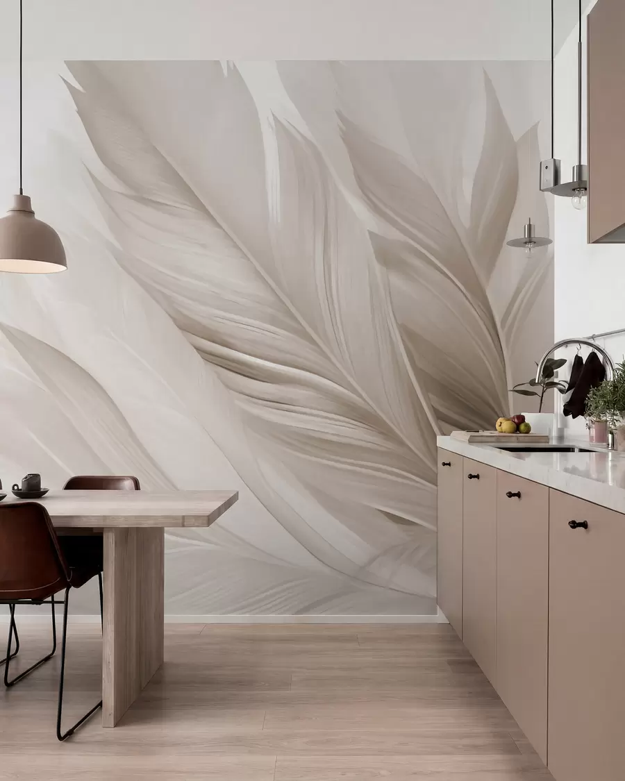 murales de pared Plumas w05793v1