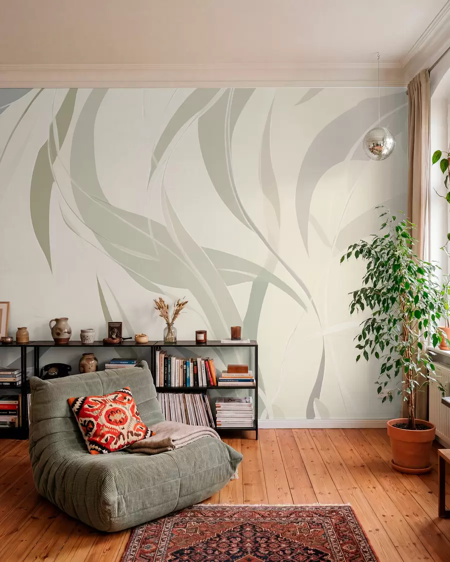 murales de pared Eucalipto de hojas puntiagudas w05799