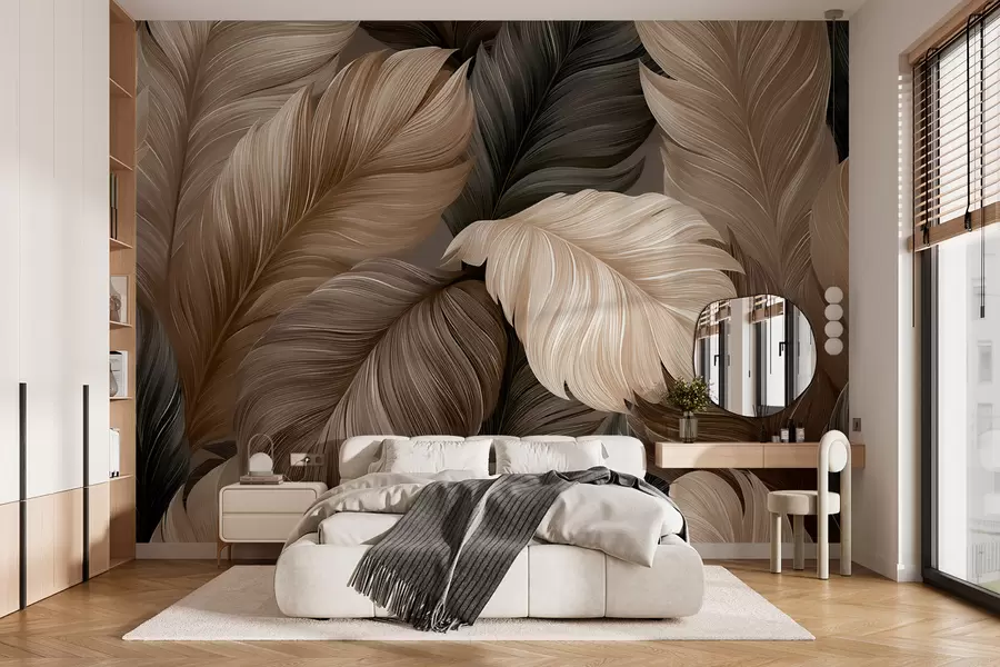 murales de pared Plumas w05767