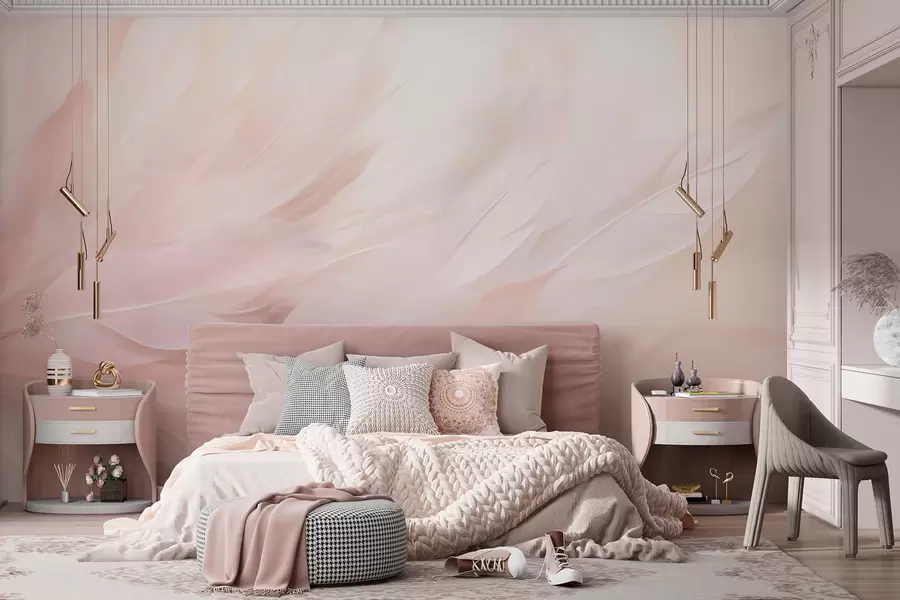 murales de pared Plumas w05770