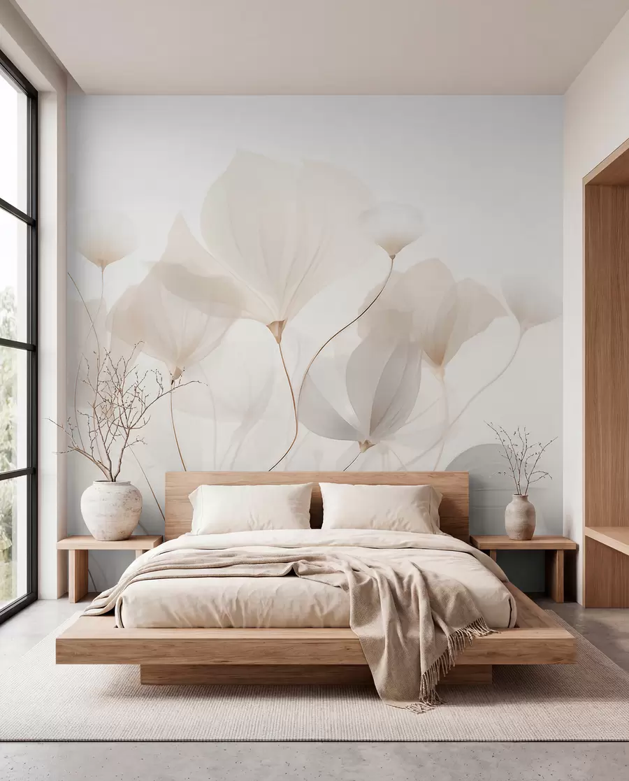 murales de pared Flores de fantasía w05293