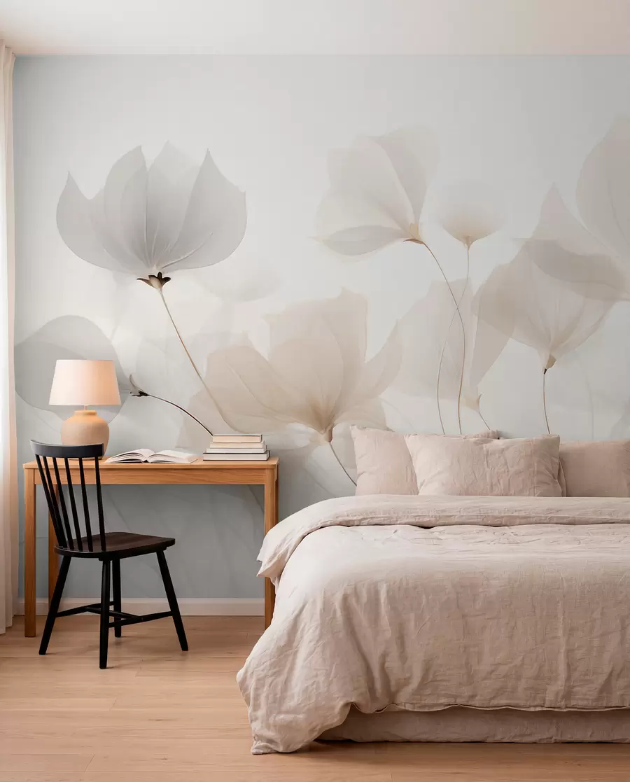 murales de pared Flores de fantasía w05293