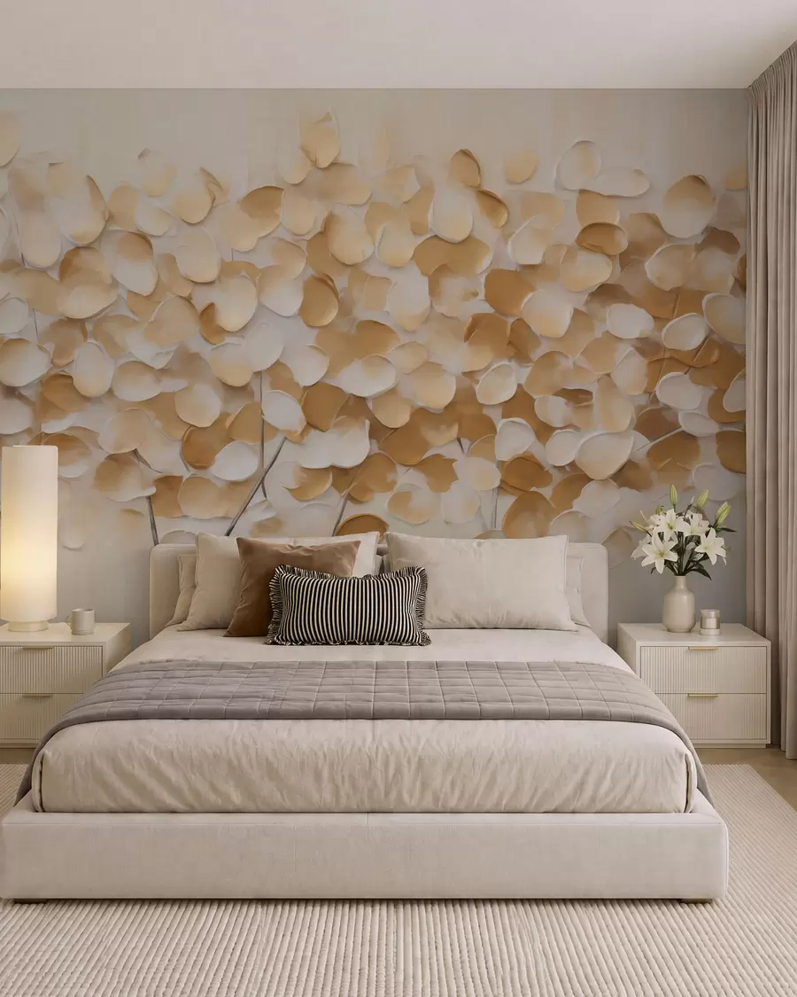 murales de pared Árboles estilizados, imitación de un cuadro w05942