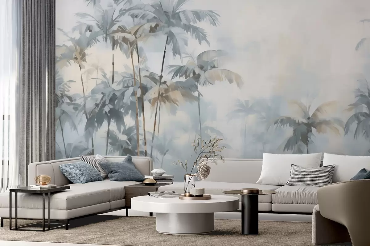murales de pared Palmeras abstractas w05994