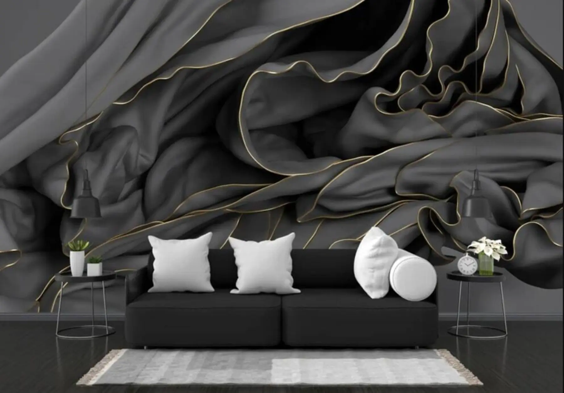 murales de pared Tela oscura u72103