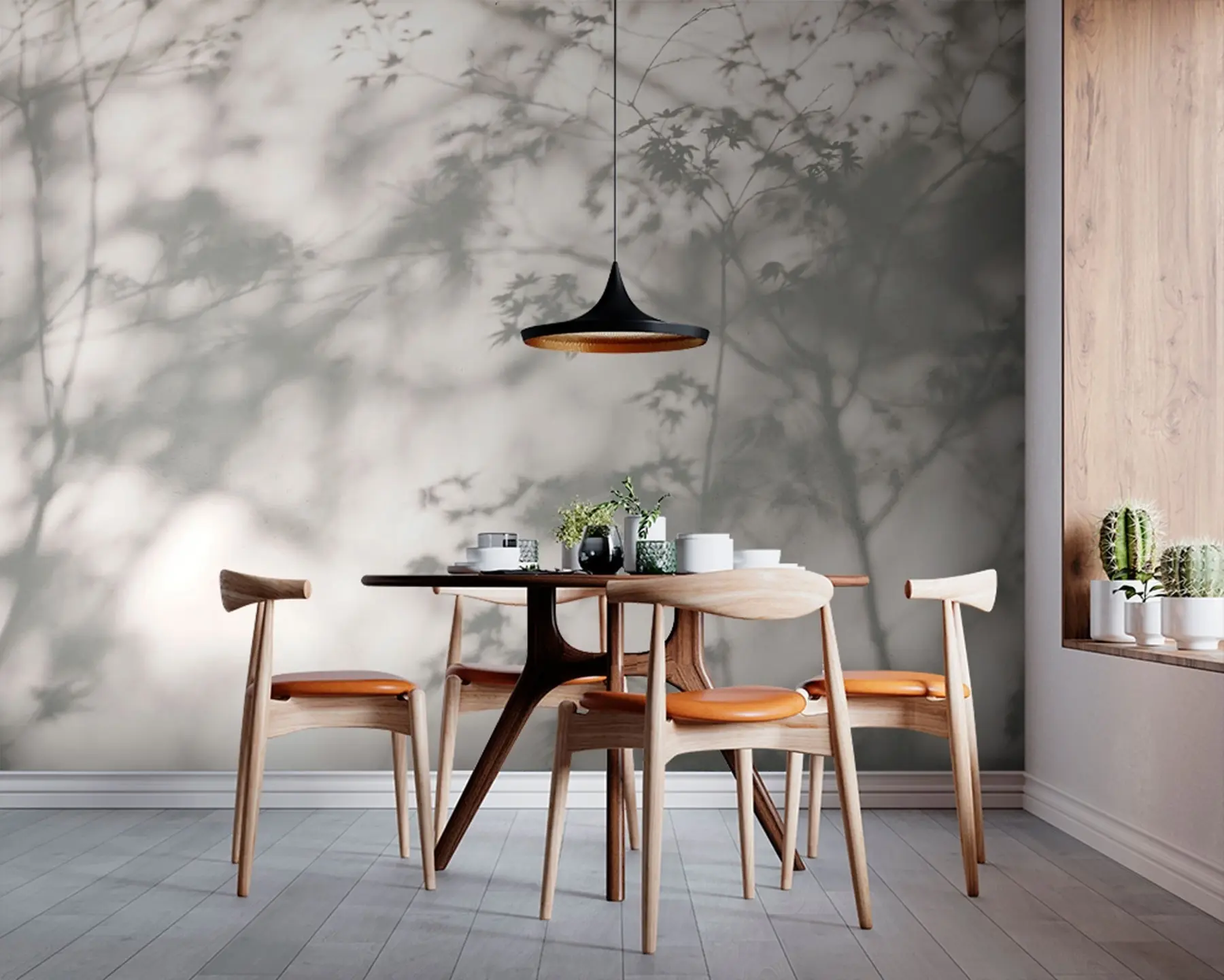 murales de pared Sombra en la pared u79829