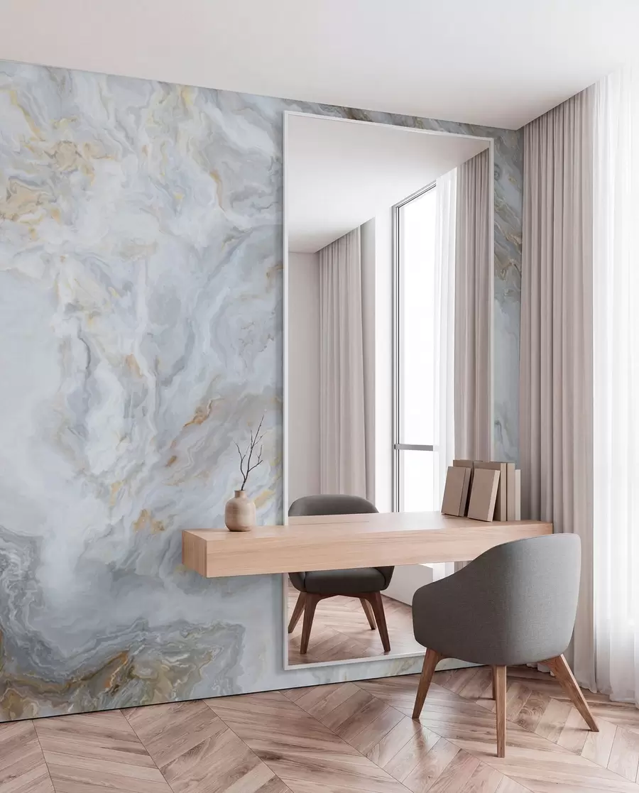 murales de pared Agua, textil y fluido u93422