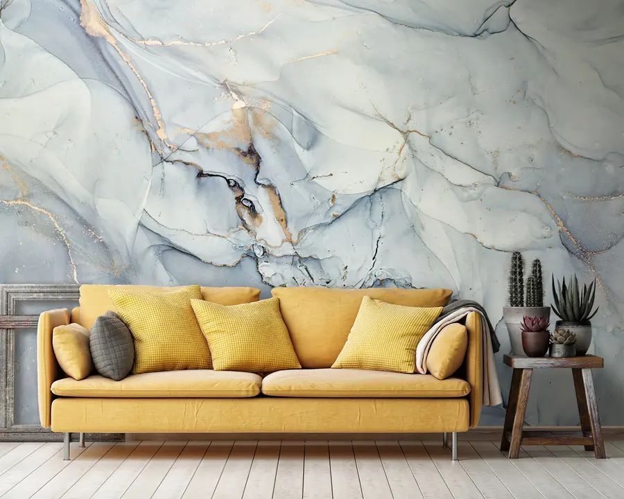 murales de pared Capa de hielo, nieve y derretimiento u93432