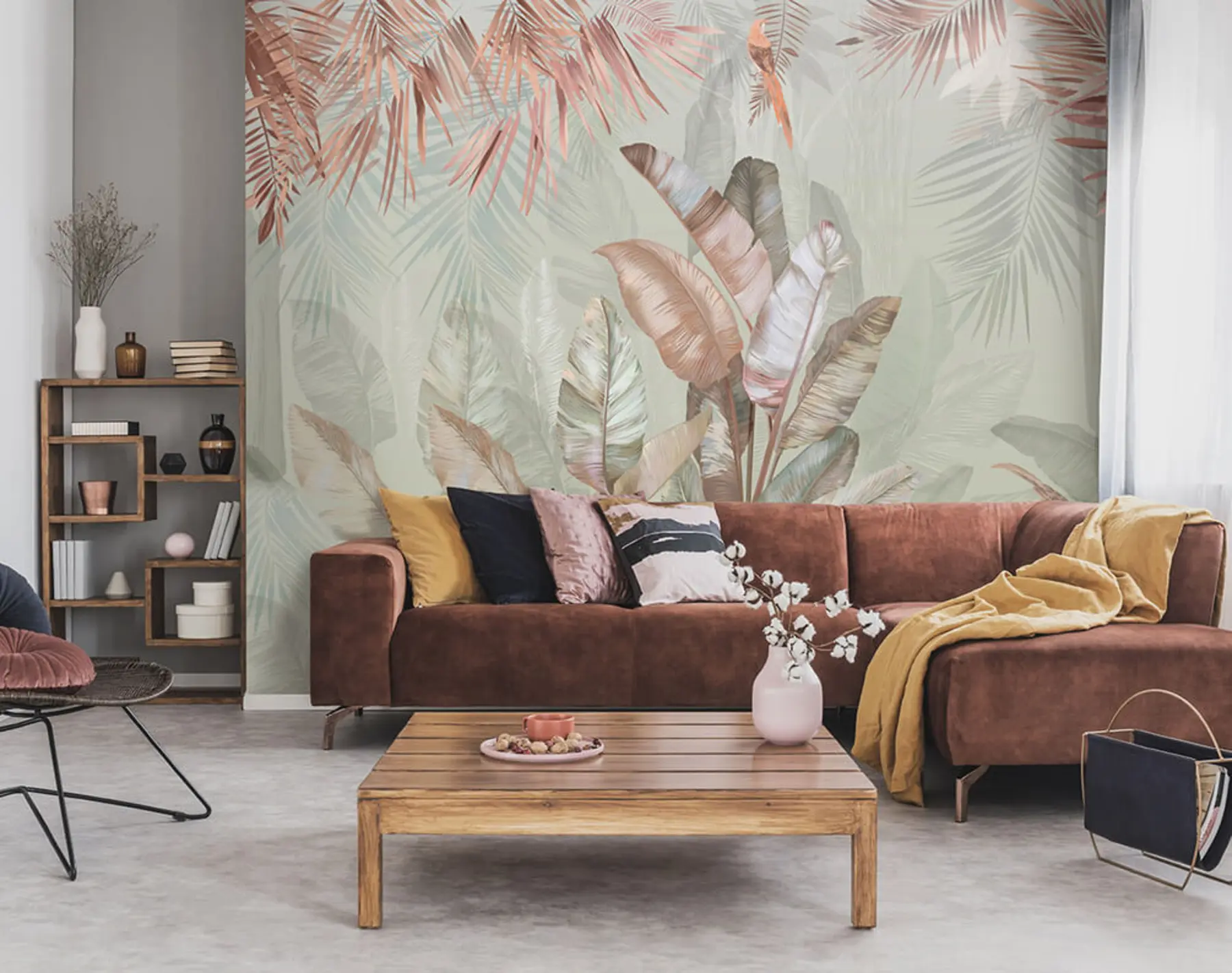 murales de pared trópicos y aves u50468v1