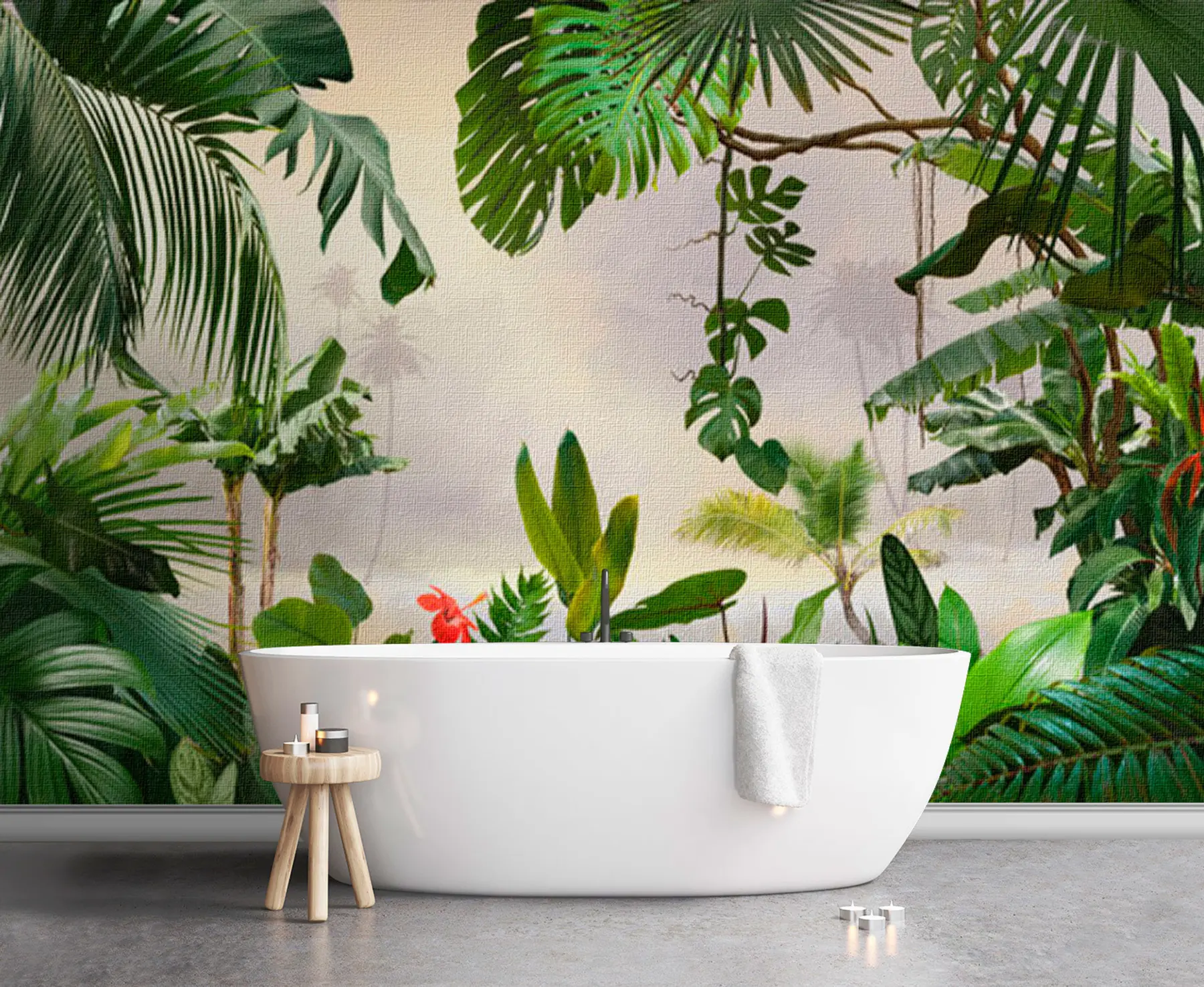 murales de pared Humedad de la selva u51863