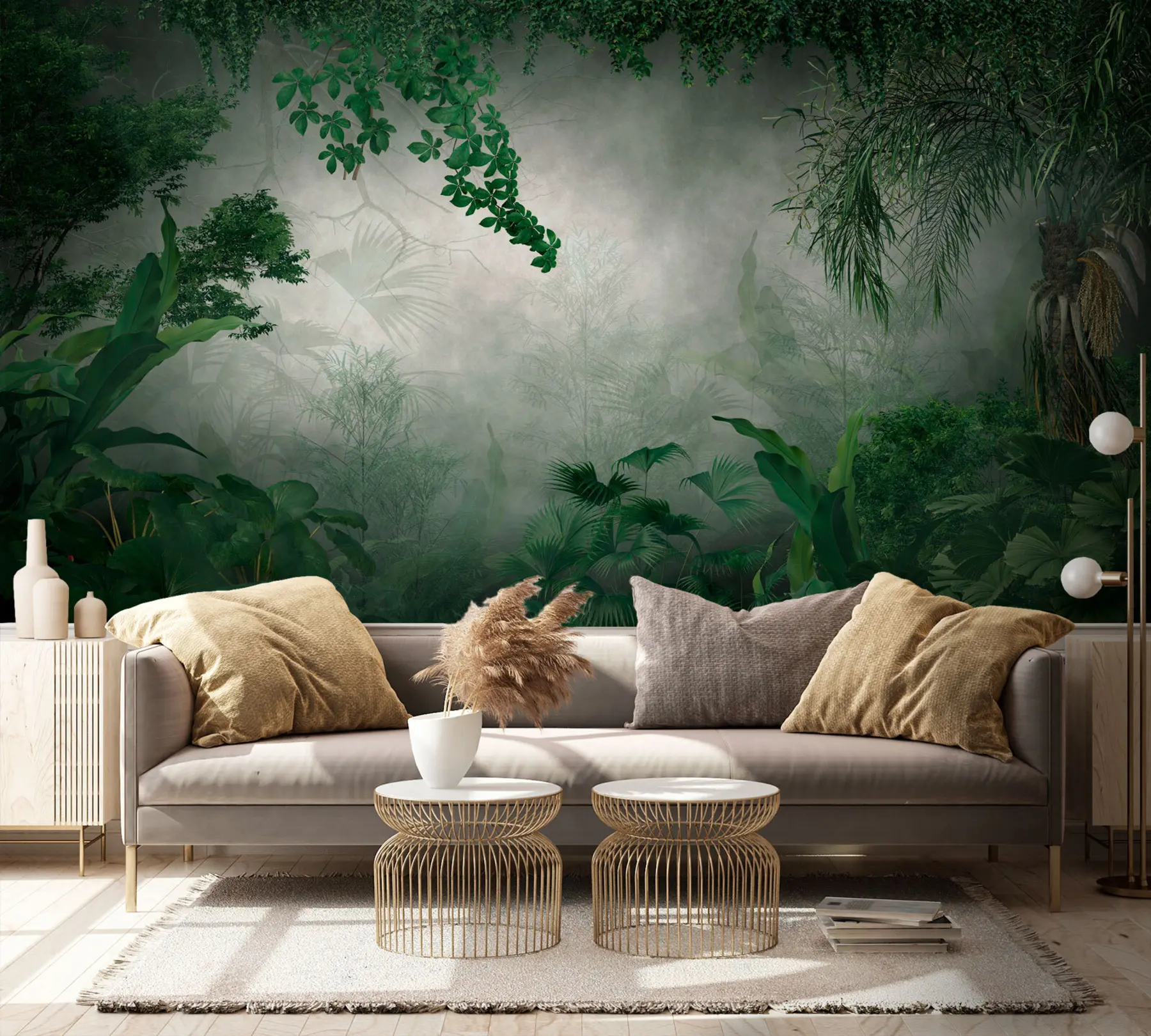 murales de pared Misteriosa jungla u74409