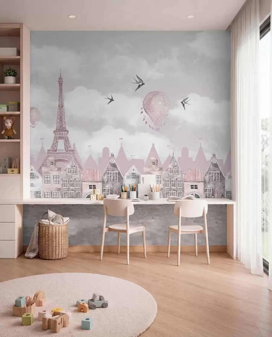 murales de pared Un pequeño cuento de París u94128