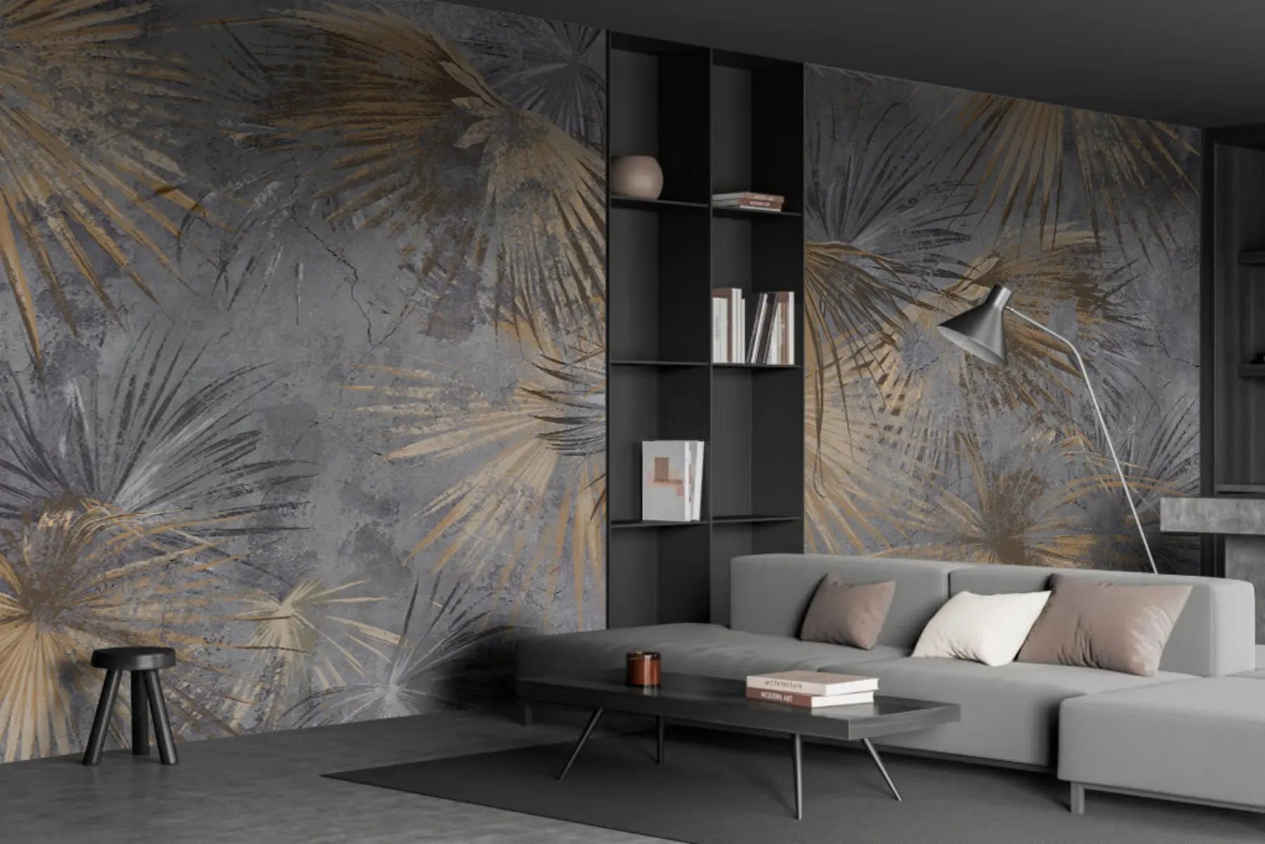 murales de pared palma de la mano u75787