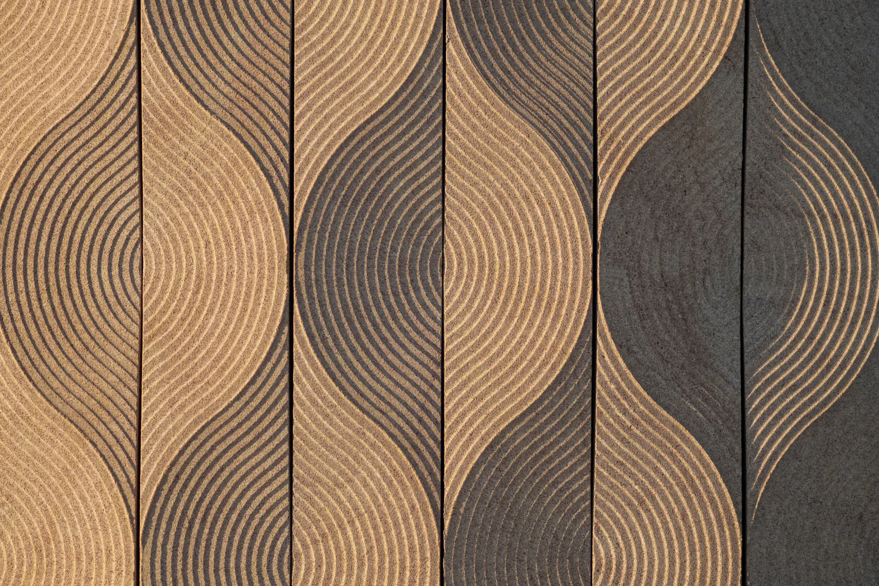 murales de pared Ondas al estilo oriental u75837