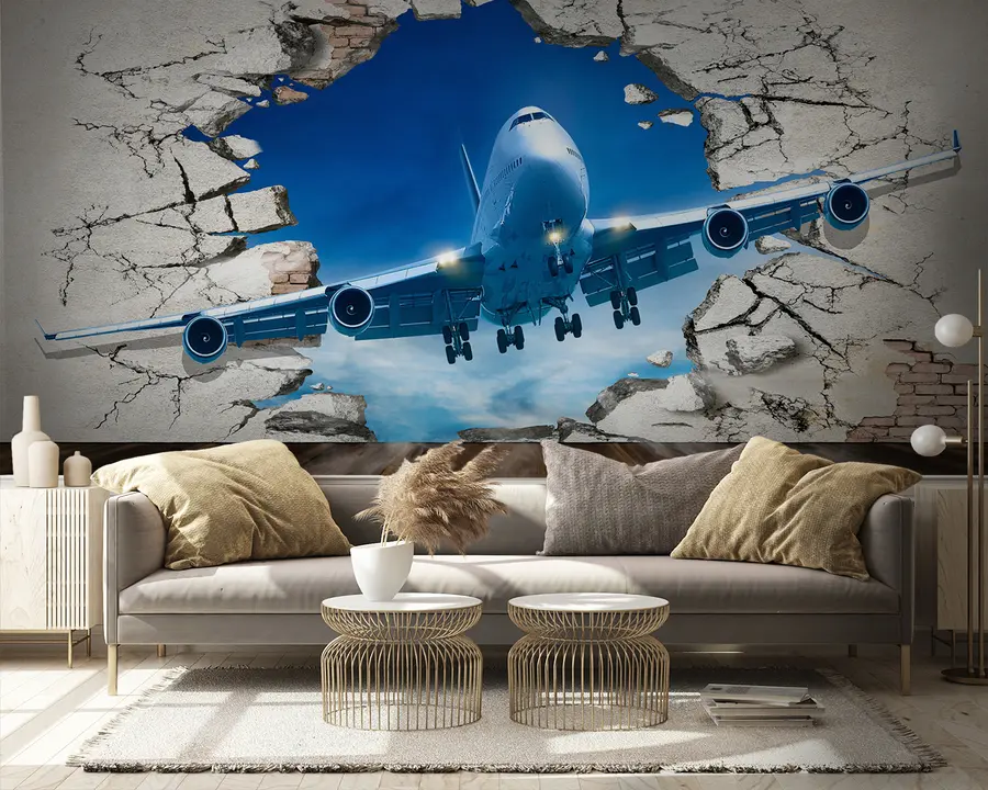 murales de pared Avión u94965