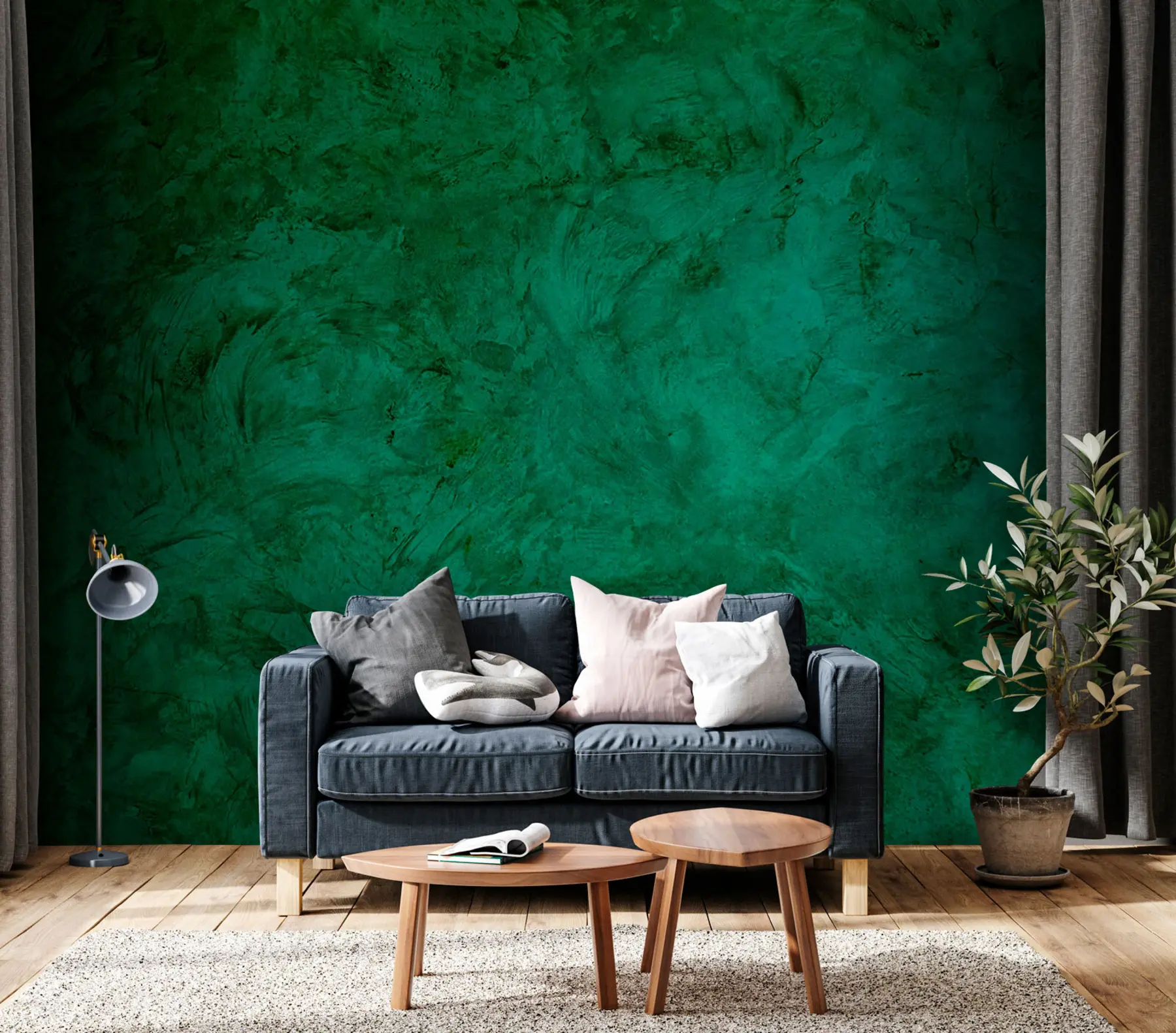 murales de pared textura de pared verde u95105