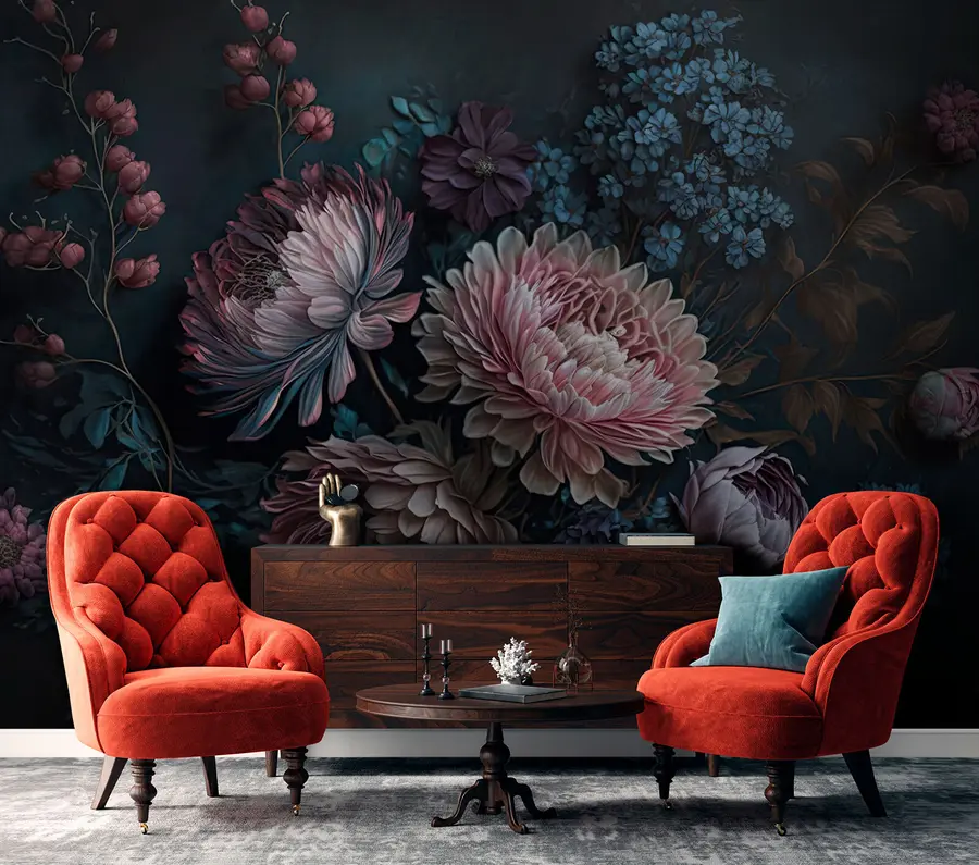 murales de pared ásteres nocturnos u75407