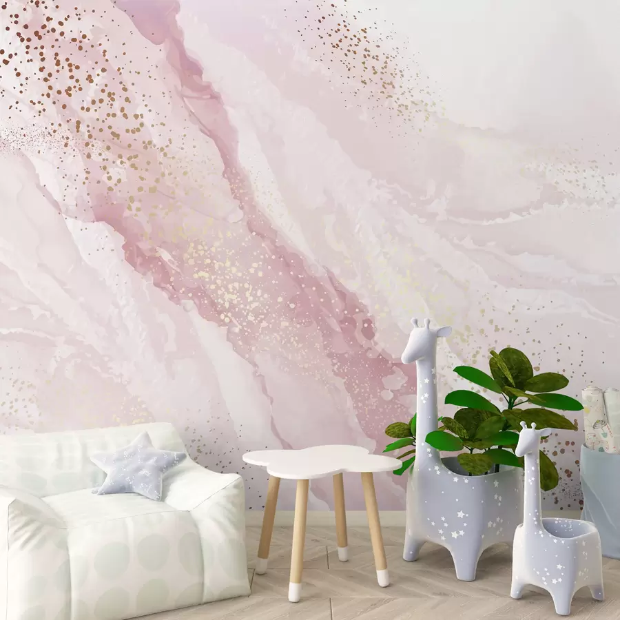 murales de pared Pintura abstracta, imitación de la superficie de mármol de la piedra u95846