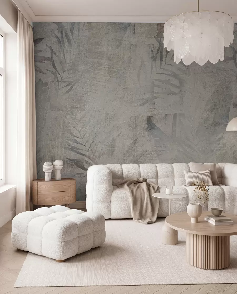 murales de pared Loft de acuarelas tropicales u96807