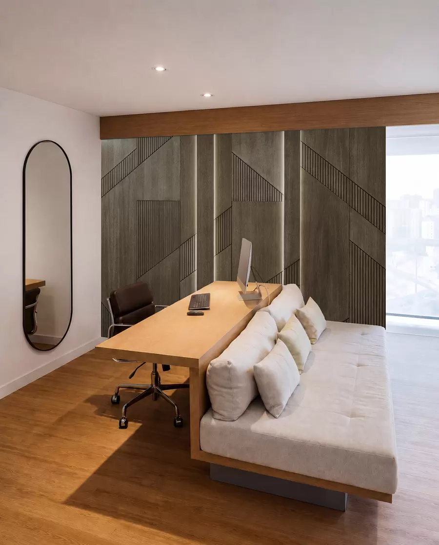 murales de pared Panel de madera u97555