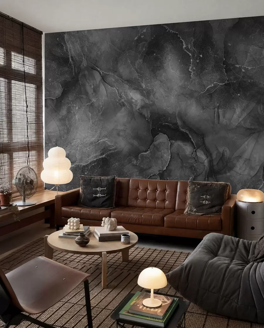 murales de pared piedra gris u98415