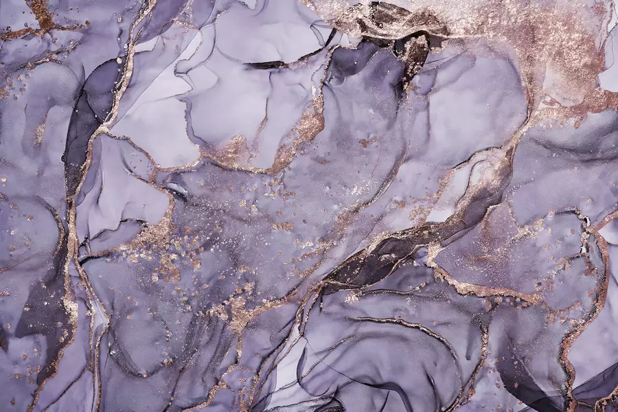 murales de pared Mármol violeta u93578v4