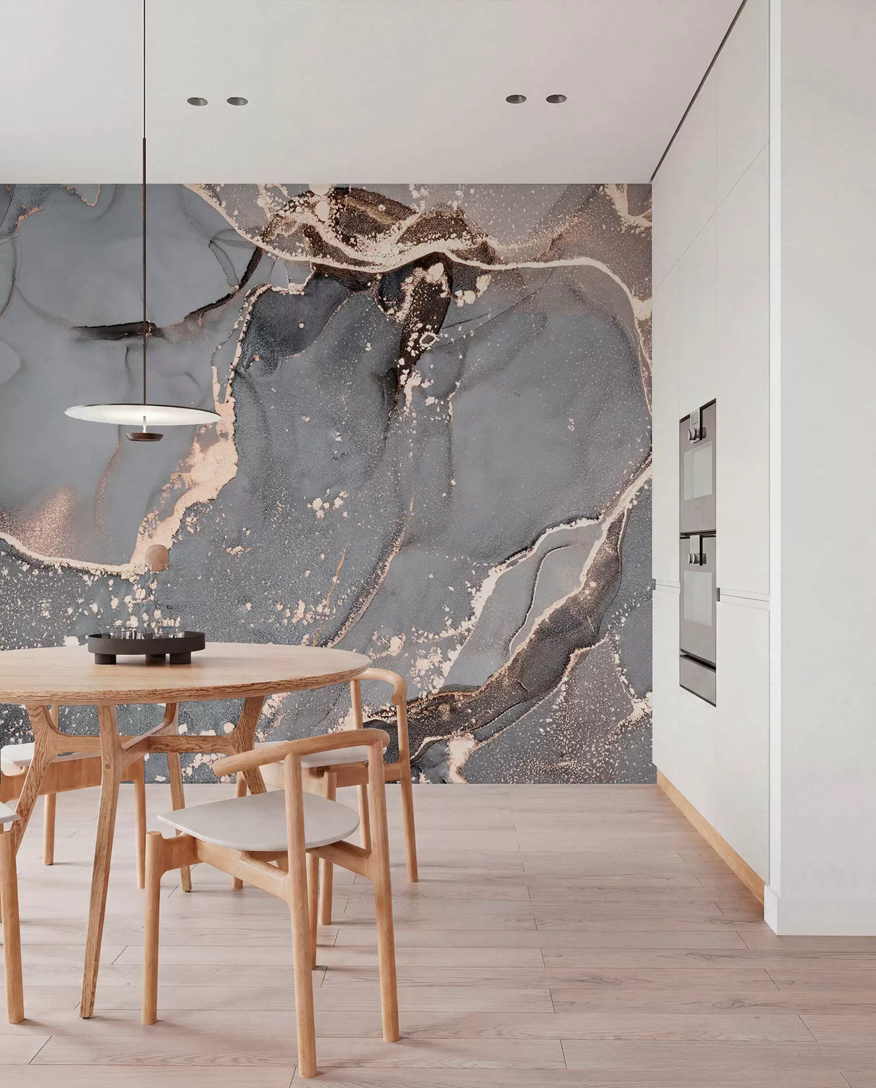murales de pared Mármol gris u93578d1