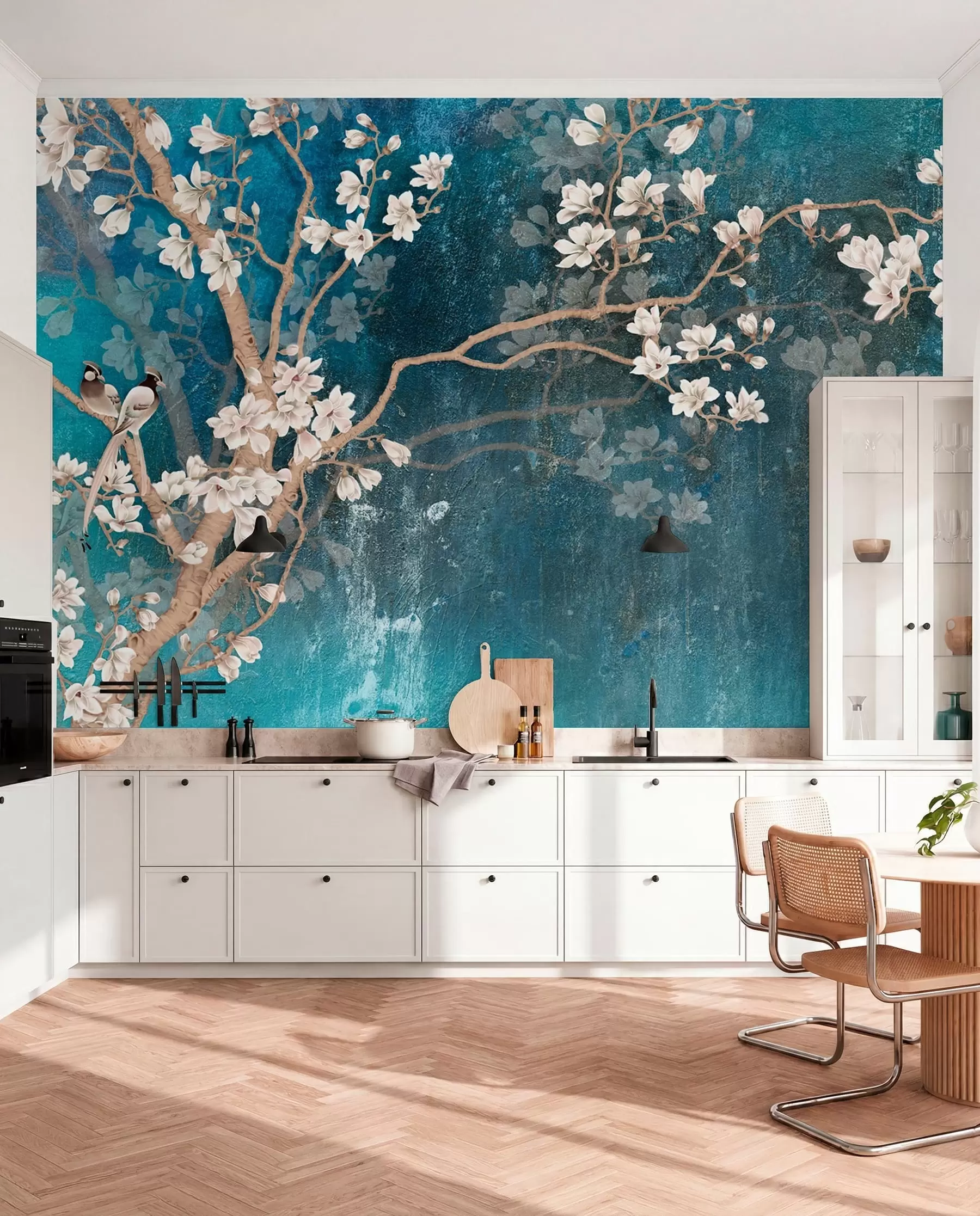 murales de pared Ramas en flor u12150d1